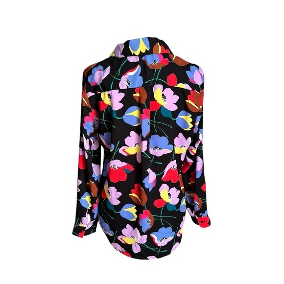 Halogen Long Sleeve Collared Button Down Shirt Size Small - Picture 3 of 17